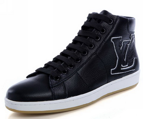 LV High-Top Fashion Men Shoes--094